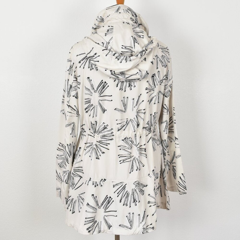 Akris Punto Matchstick Sunburst Print Windbreaker Jacket - 12 - Picture 5 of 11